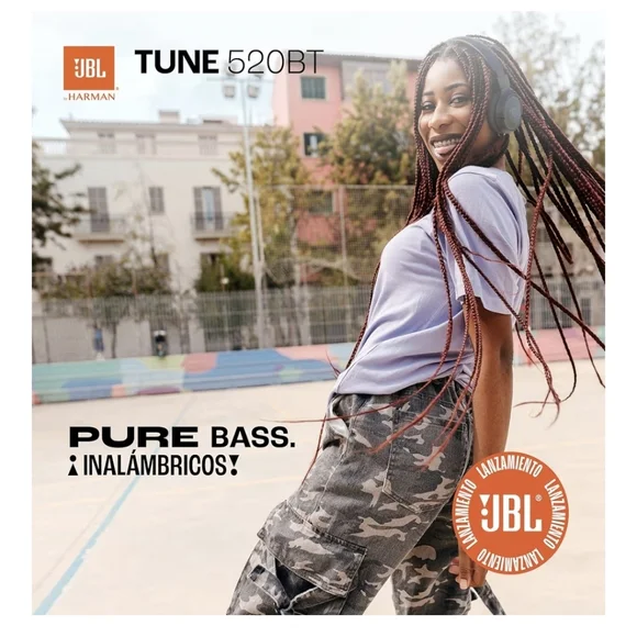 JBL Tune 520bt Wireless Headphones - Picture 3 of 10